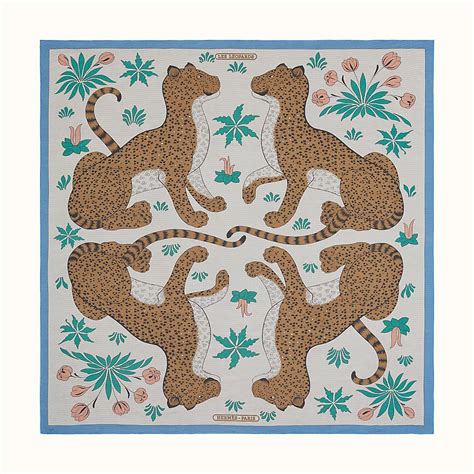 hermes leopard scarf pink|Hermes bandanas for women.